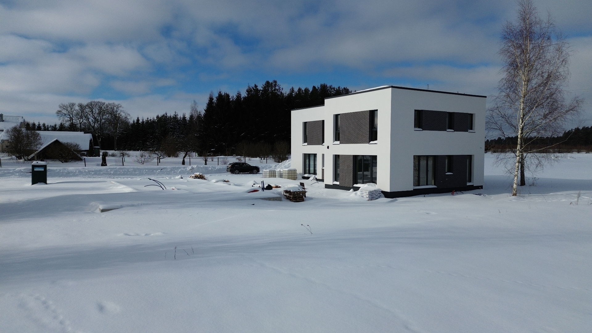 ATR36 statybų eiga – drone vaizdas iš viršaus 1