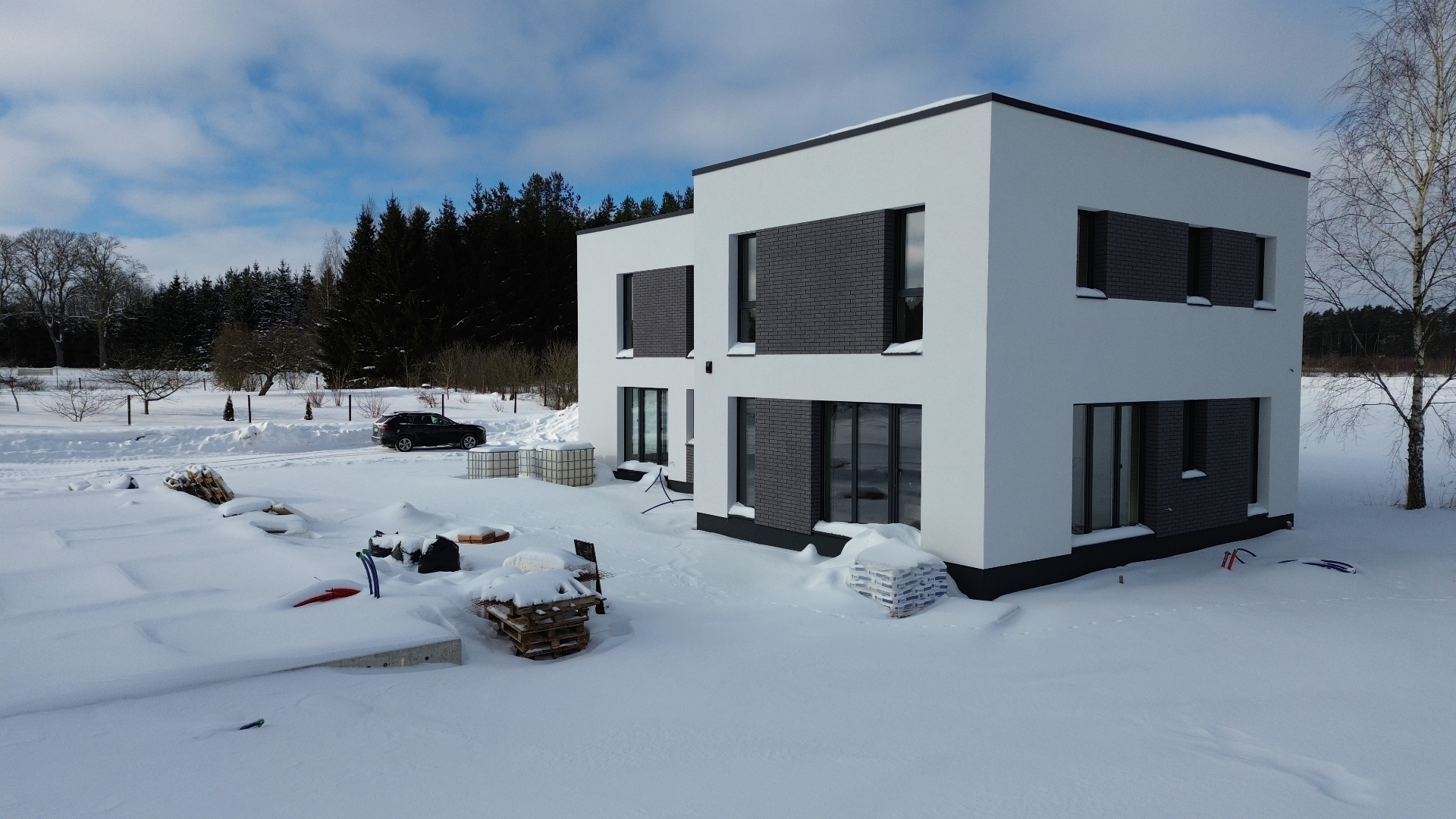 ATR36 statybų eiga – drone vaizdas iš viršaus 2