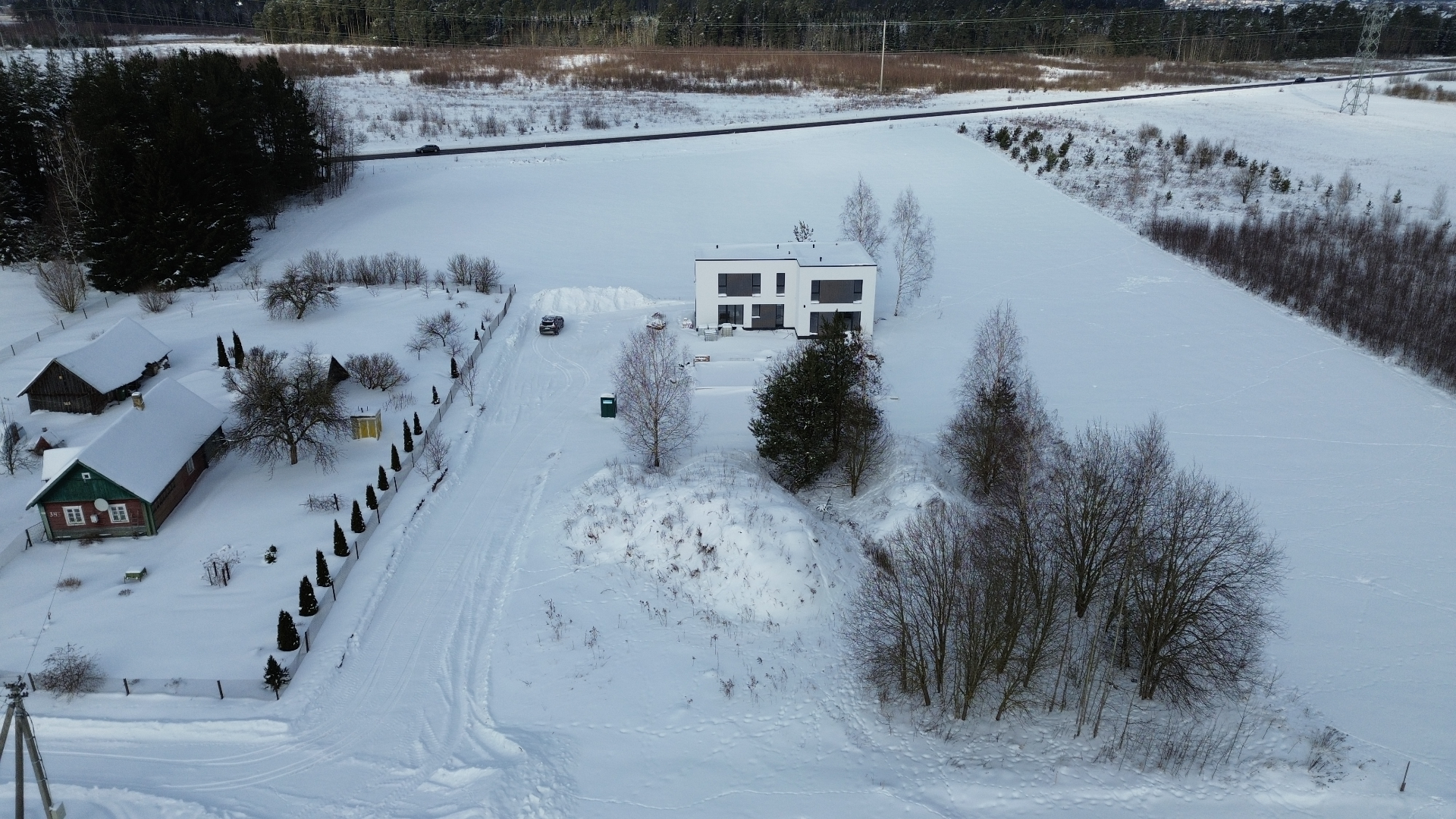 ATR36 statybų eiga – drone vaizdas iš viršaus 4