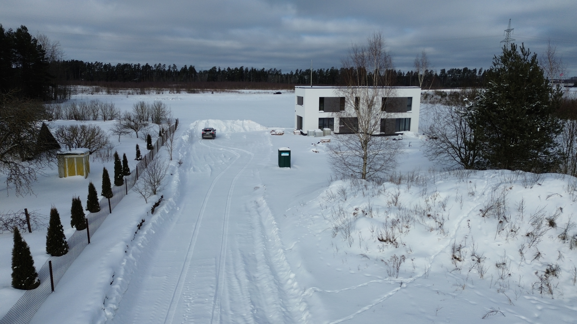 ATR36 statybų eiga – drone vaizdas iš viršaus 5