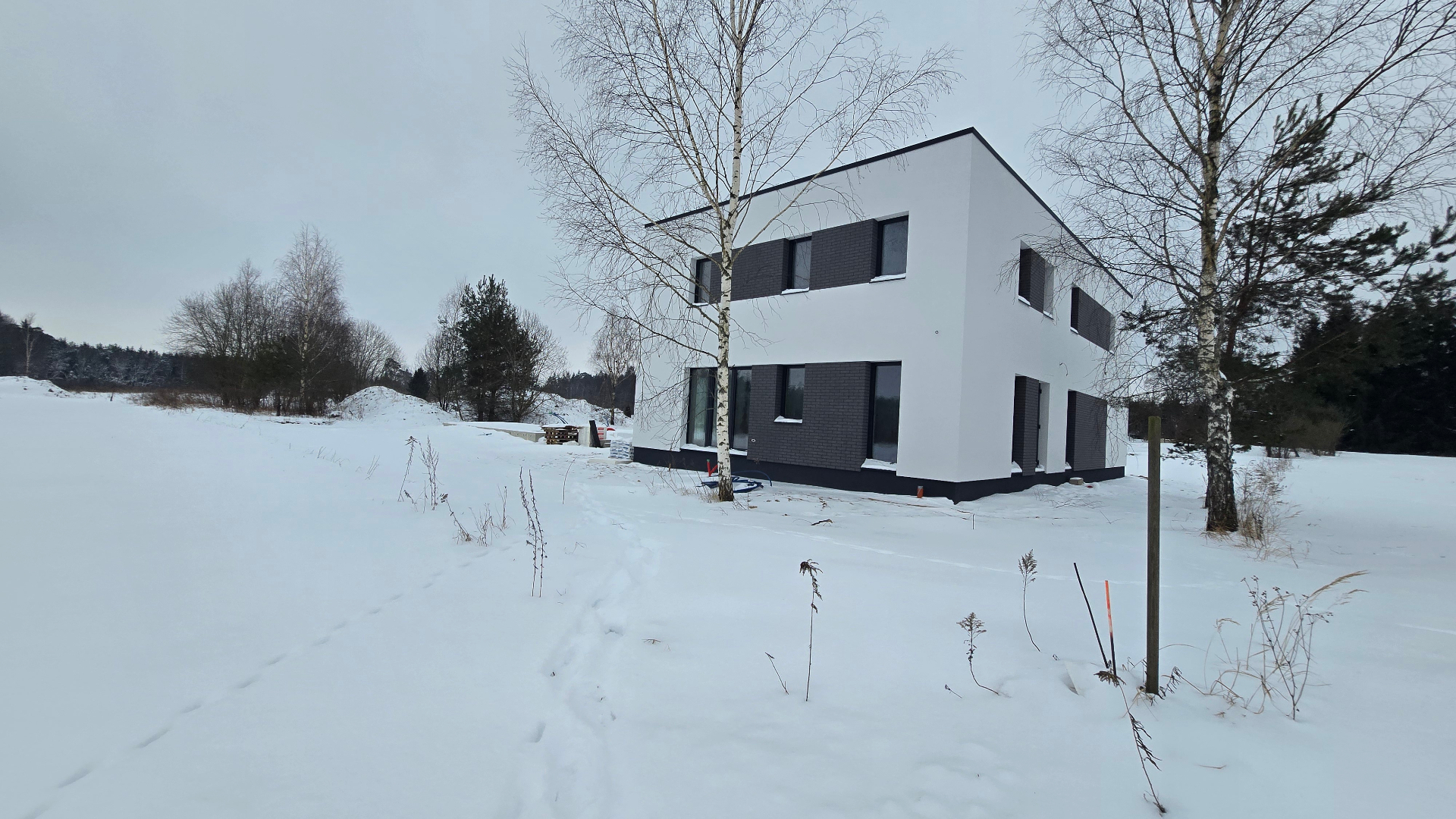 ATR36 statybų eiga – sienų mūras