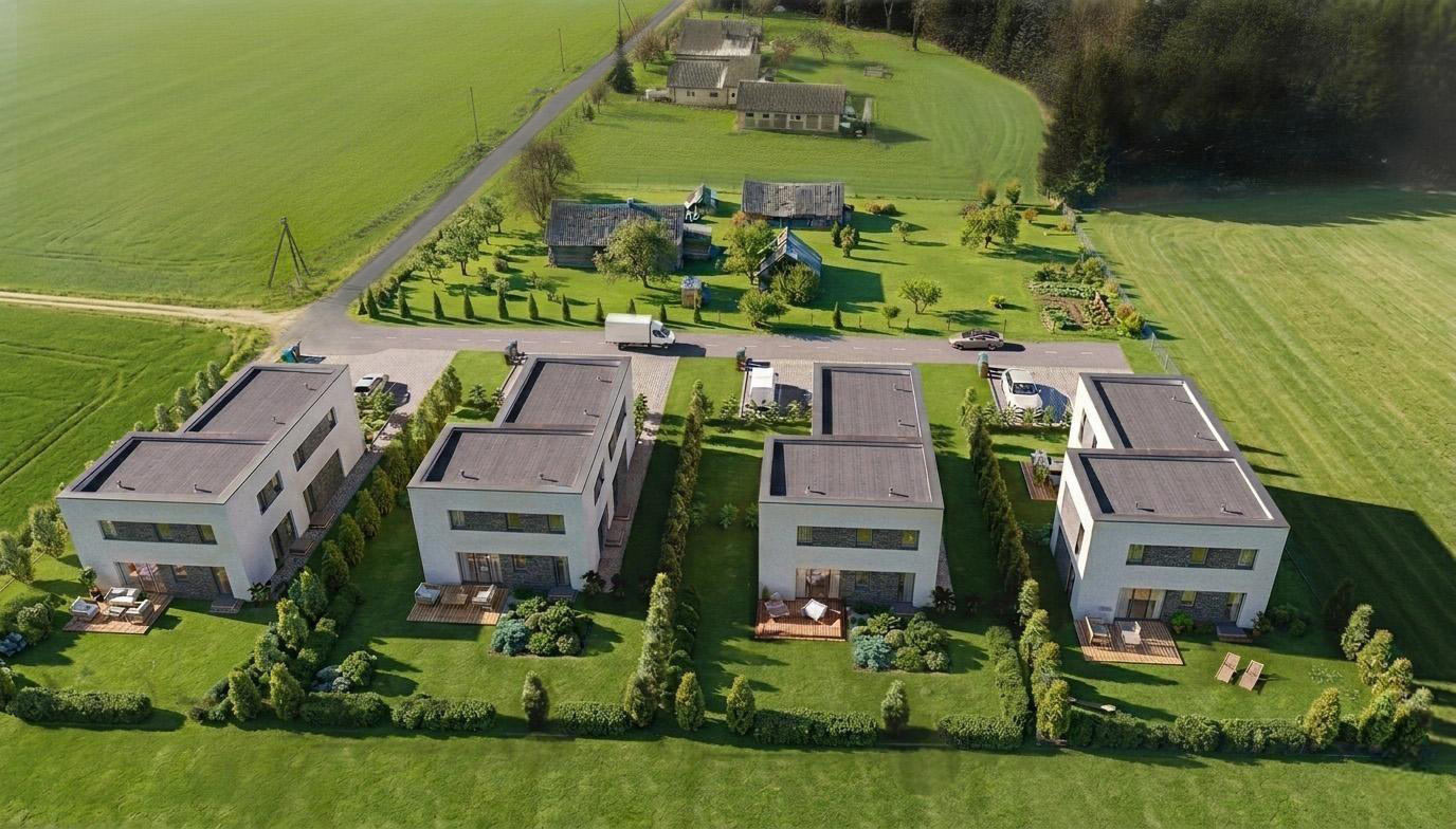 ATR36 sublokuoti namai Trakų Vokėje, Abiejų Tautų Respublikos plente, Vilniuje